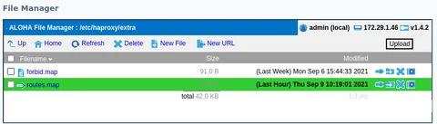 upload map file