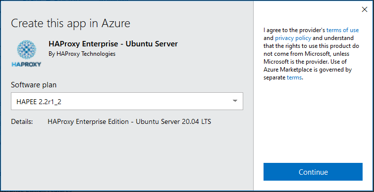 Choose a software plan