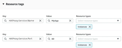 AWS Launch template resource tags