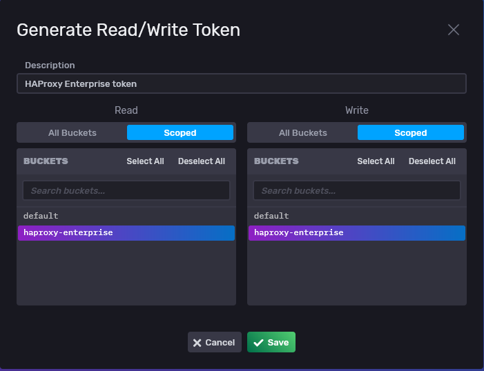 Create a token