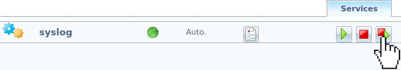 Syslog Restart
