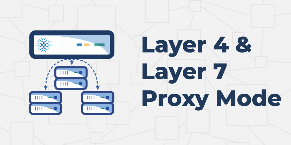 Layer 4 and Layer 7 Proxy Mode