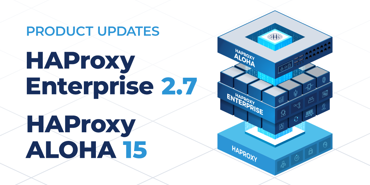 Announcing HAProxy Enterprise 2.7 & HAProxy ALOHA 15